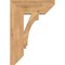 Ekena Millwork Imperial Slat Smooth Bracket, Western Red Cedar, 5 1/2"W x 18"D x 26"H BKT06X18X26IMP06SWR - alternate 3